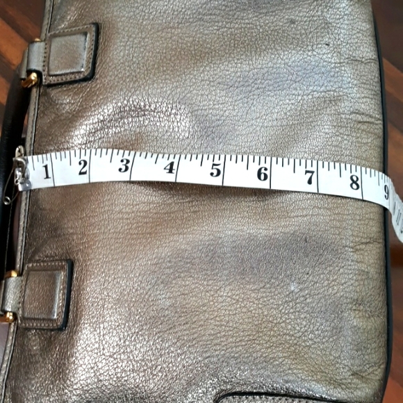 Loewe Amazona 35 Silver Handbag With Lock and Key - Picture 14 of 16